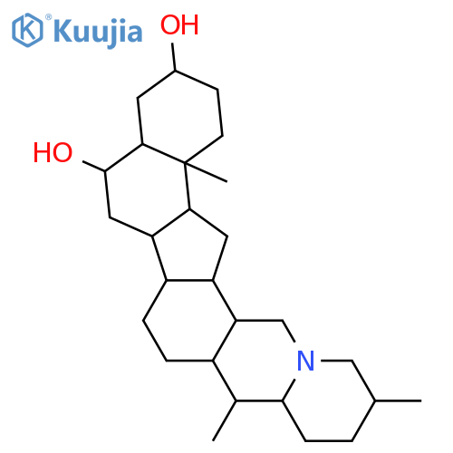3,6-Cevanediol; (3β,5α,6α,25α)-form structure
