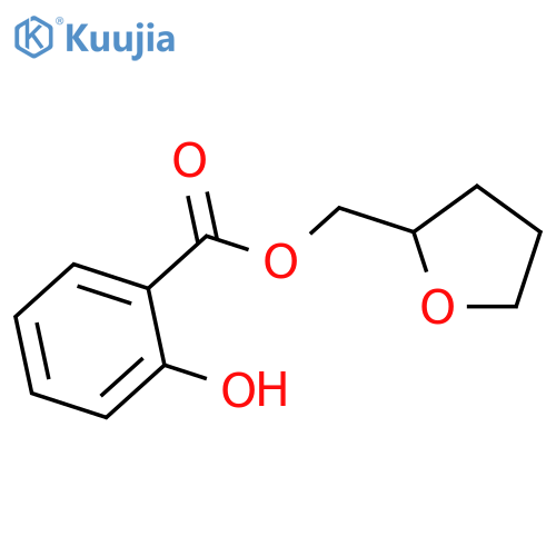 Tetrahydrofurfuryl salicylate structure