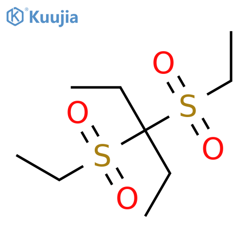 Pentane,3,3-bis(ethylsulfonyl)- structure