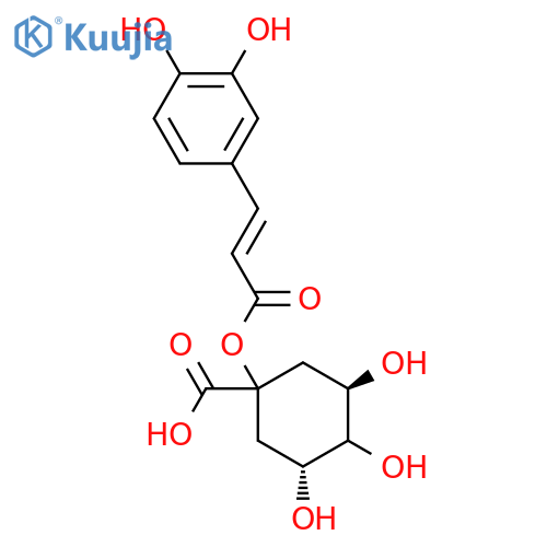 1-caffeoylquinic acid structure