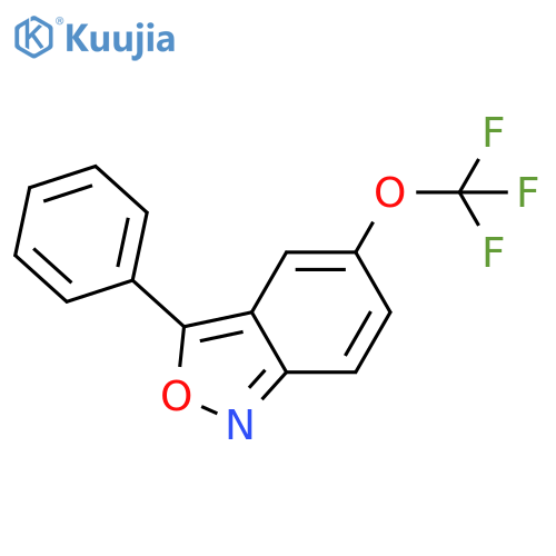 2,1-Benzisoxazole,3-phenyl-5-(trifluoromethoxy)- structure