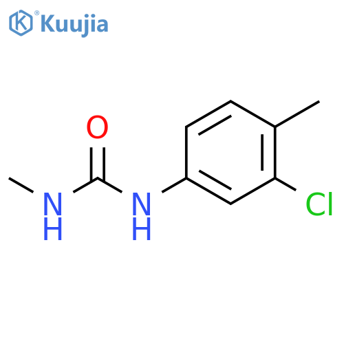 Urea,N-(3-chloro-4-methylphenyl)-N'-methyl- structure