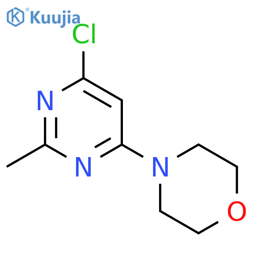 4-(6-Chloro-2-methylpyrimidin-4-yl)morpholine structure
