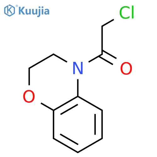 4-(Chloroacetyl)-3,4-dihydro-2H-1,4-benzoxazine structure