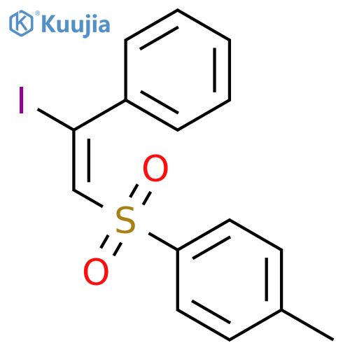 1-(2-iodo-2-phenylethenyl)sulfonyl-4-methylbenzene structure