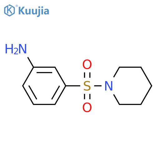 3-(Piperidin-1-yl)sulphonylaniline structure
