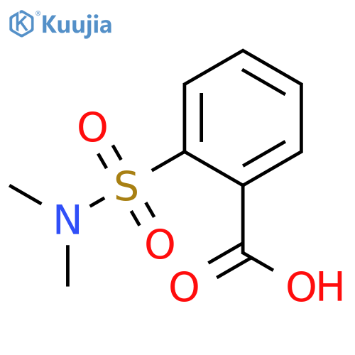2-(dimethylsulfamoyl)benzoic Acid structure
