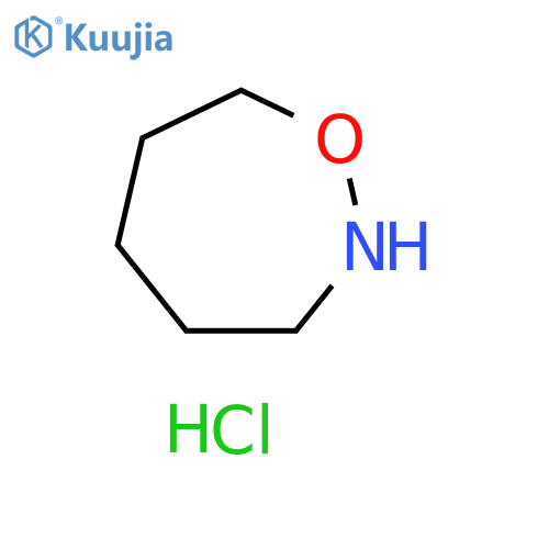 1,2-oxazepane hydrochloride structure