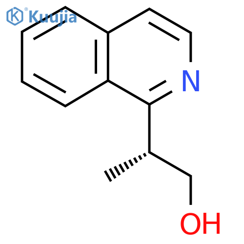 (2R)-2-Isoquinolin-1-ylpropan-1-ol structure