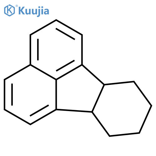 Fluoranthene, 6b,7,8,9,10,10a-hexahydro- structure