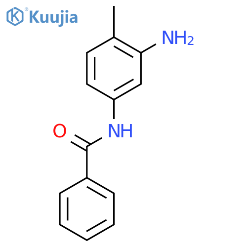 N-(3-Amino-4-methylphenyl)benzamide structure