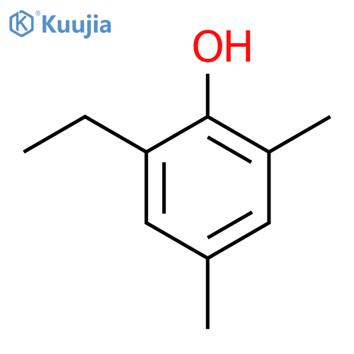 2,4-xylenol, 6-ethyl- structure