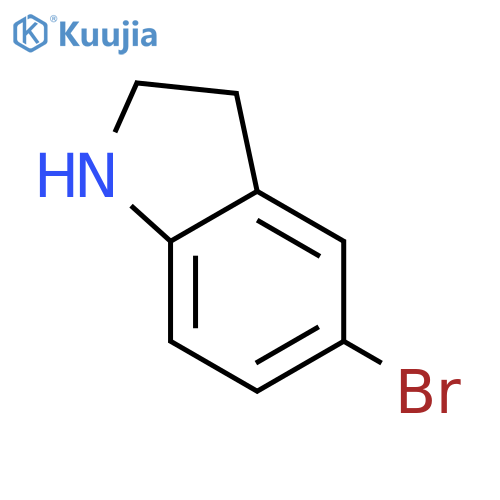 5-bromo-2,3-dihydro-1H-indole structure
