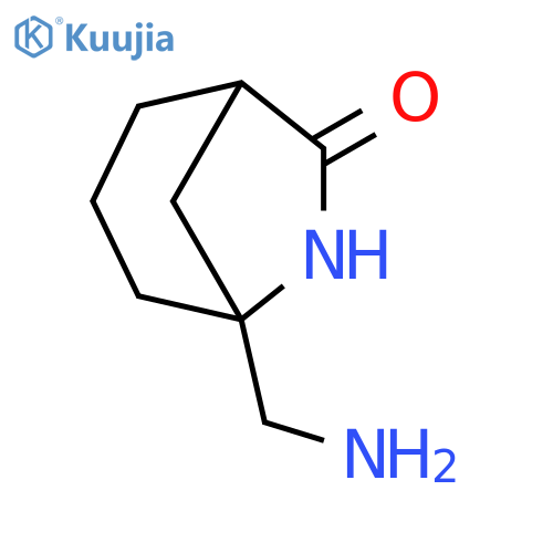 5-(aminomethyl)-6-azabicyclo3.2.1octan-7-one structure