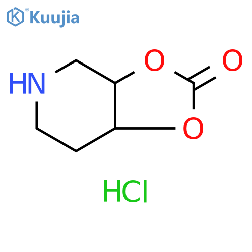 hexahydro-2H-1,3dioxolo4,5-cpyridin-2-one hydrochloride structure