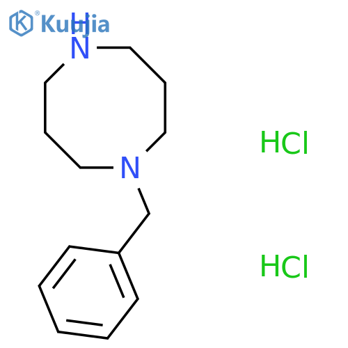 1-Benzyl-1,5-diazocane dihydrochloride structure