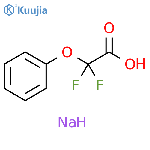 sodium 2,2-difluoro-2-phenoxyacetate structure