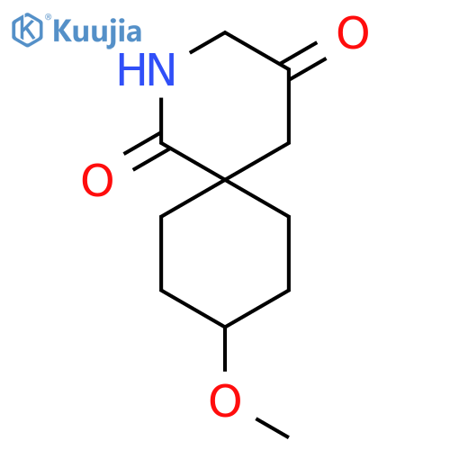 9-methoxy-2-azaspiro5.5undecane-1,4-dione structure
