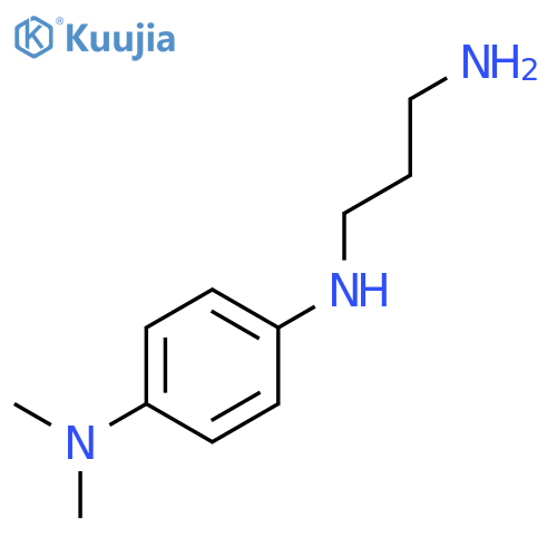 1,4-Benzenediamine, N'-(3-aminopropyl)-N,N-dimethyl- structure