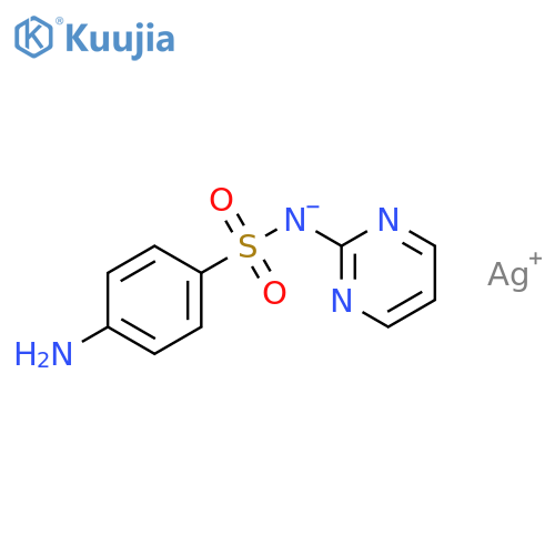 Silver sulfadiazine structure