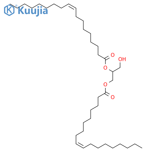 1,2-di-(9Z-octadecenoyl)glycerol structure
