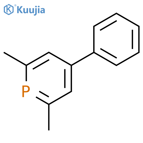 Phosphorin, 2,6-dimethyl-4-phenyl- structure