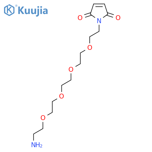 Mal-PEG4-amine TFA salt structure