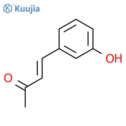 (3E)-4-(3-Hydroxyphenyl)-3-buten-2-one structure