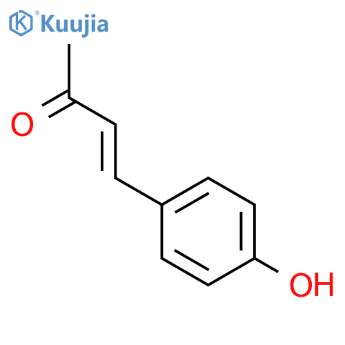 4-(4-hydroxyphenyl)but-3-en-2-one structure