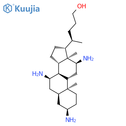 Cholan-24-ol, 3,7,12-triamino-, (3a,5b,7a,12a)- structure