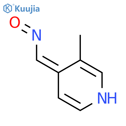 N-(3-methylpyridin-4-yl)methylidenehydroxylamine structure