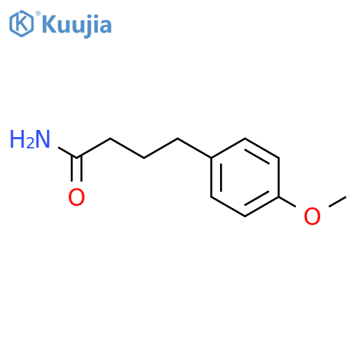 4-(4-methoxyphenyl)butanamide structure