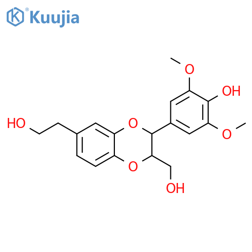3,7'-Epoxy-9-nor-4,8'-oxylignan-3',4',5',8,9'-pentol; (7'RS,8'RS)-form, 3',5'-Di-Me ether structure