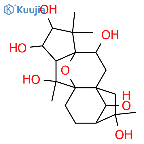 5,9-Epoxy-2,3,6,10,14,16-grayanotoxanehexol; (1α,2α,3β,5β,6β,9β,10α,14β,16α)-form structure