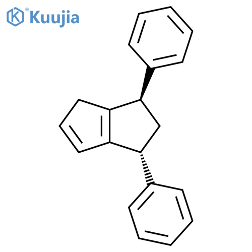 Pentalene, 1,2,3,4-tetrahydro-1,3-diphenyl-, (1R,3R)- structure