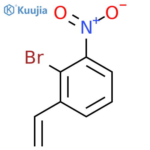 2-bromo-1-ethenyl-3-nitrobenzene structure