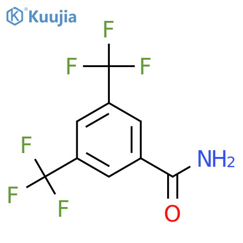 3,5-Bis(trifluoromethyl)benzamide structure