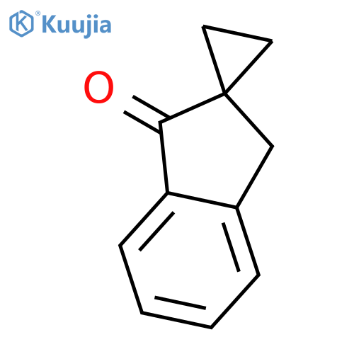 Spirocyclopropane-1,2'-indan-1'-one structure