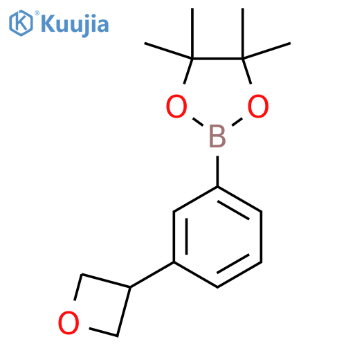 3-(3-Oxetanyl)phenylboronic acid Pinacol Ester structure