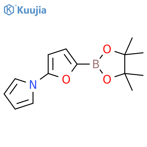5-(1H-Pyrrol-1-yl)furan-2-boronic acid pinacol ester structure