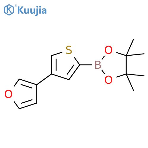 4-(3-Furyl)thiophene-2-boronic acid pinacol ester structure