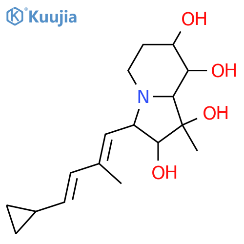 Cyclizidine B; 7S,8S-Dihydroxy structure