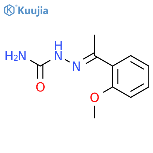 Hydrazinecarboxamide,2-[1-(2-methoxyphenyl)ethylidene]- structure