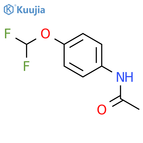 4'-(Difluoromethoxy)acetanilide structure