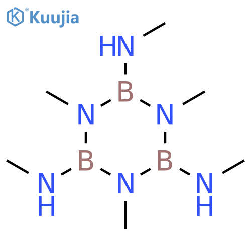 N,N',N'',1,3,5-hexamethylborazine-2,4,6-triamine structure