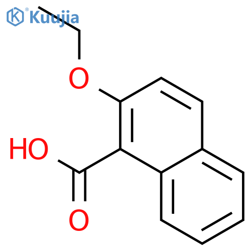 2-Ethoxy-1-naphthoic acid structure