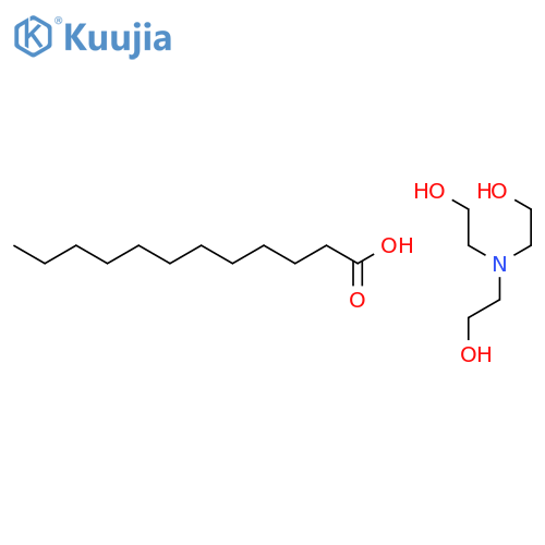 Lauryl triethanolamine structure