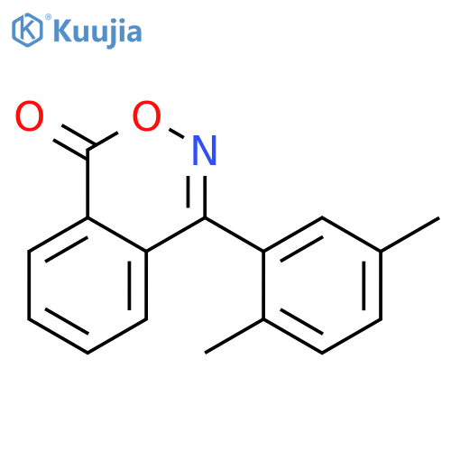 1H-2,3-Benzoxazin-1-one, 4-(2,5-dimethylphenyl)- structure