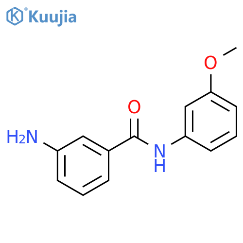 3-Amino-N-(3-methoxyphenyl)benzamide structure
