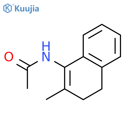 Acetamide, N-(3,4-dihydro-2-methyl-1-naphthalenyl)- structure